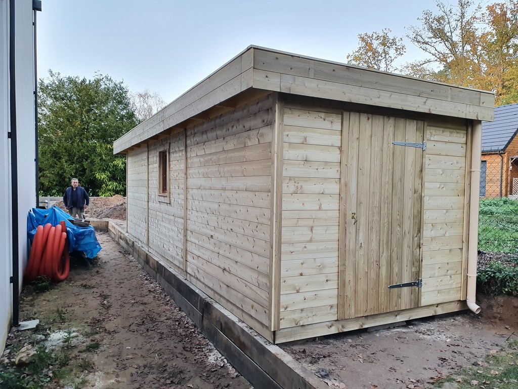 Abri de jardin Toit Plat Rambouillet