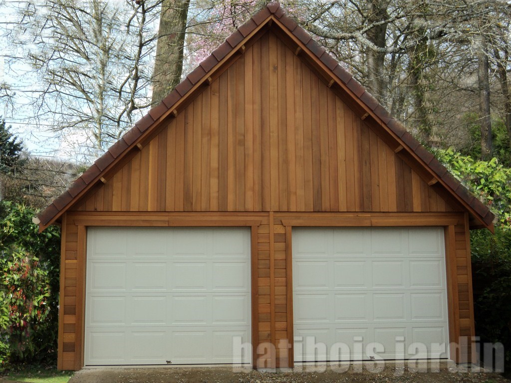 garage en  bois ile de france 78 91 