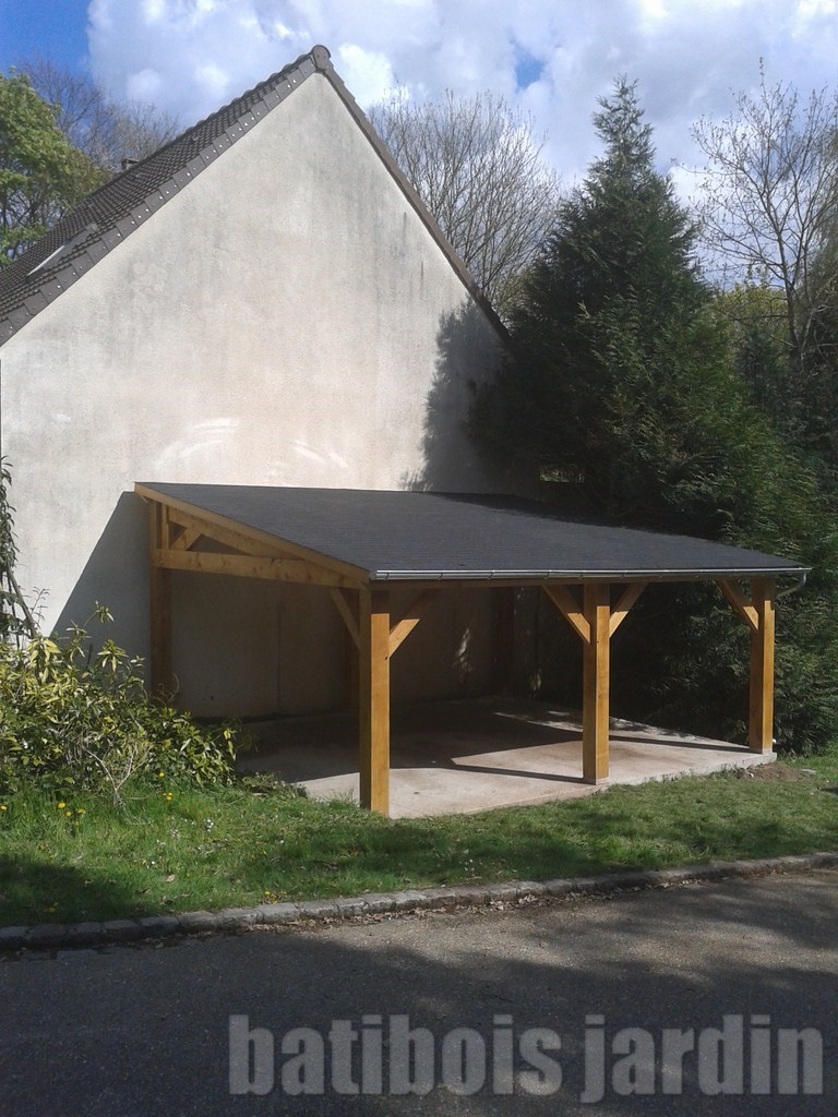 Carport / Charetterie batibois 