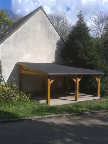 Carport / Charetterie batibois 